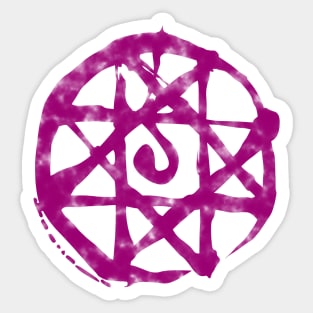 Alphonse seal pink Sticker